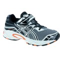 Asics Gel Galaxy 4 grau Klett Laufschuhe Kinder