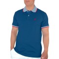 Australian Polo Piquet Collar blau Herren