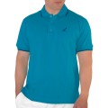 Australian Polo Piquet blau Herren