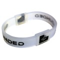 Grounded Armband transparent/grau medium (Damen)