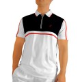 Australian Polo Zip weiss Herren