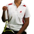 Lotto Polo Slice weiss/rot Boys (Gr��e 116)