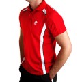 Lotto Polo Slice rot/weiss Herren (Gr��e S)