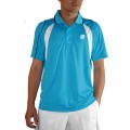 Lotto Polo Seed cyan Herren