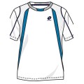 Lotto T-Shirt Seed weiss/blau Herren