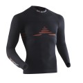 X-Bionic Energizer Turtle Neck Shirt schwarz/orange Herren