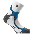 Rohner Next Laufsocken weiss/hellblau 2er