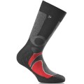 Rohner Next Trekkingsocken schwarz/rot 2er