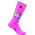 Rohner Skisocke Bug pink Kinder