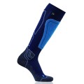Rohner Skisocke Carving schwarz/blau Damen