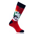 Rohner Skisocke Pinguin rot Kinder