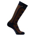 Rohner Skisocke Snowboard schwarz/braun Damen