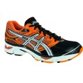 Asics Gel Cumulus 13 schwarz/orange Laufschuhe Herren