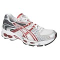 Asics Gel Nimbus 11 rot Laufschuhe Damen (Gr��e 43,5)