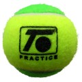 Topspin Practice Trainingsball gelb/gr�n