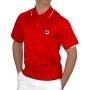 Fila Polo Degas rot Herren (Gr��e S+L)