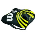 Wilson BLX Tour Super Six Bag schwarz/gelb