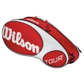 Wilson Tour Racketbag 6er rot