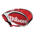 Wilson Tour Racketbag 9er rot