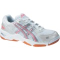 Asics Gel Rocket weiss/pink Indoorschuhe Damen (Gr��e 39,5)