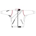 Babolat Jacket Club weiss/rot Herren (Gr��e S)