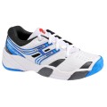 Babolat V-Pro Allcourt weiss/blau Tennisschuhe Kinder