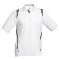 Boris Becker Polo Insert weiss Herren