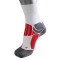 Falke Cushion weiss/rot Laufsocken Herren