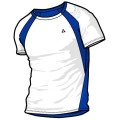 Fischer T-Shirt Coola blau Herren (Gr��e L)