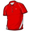 Fischer Polo Glacial rot Herren (Gr��e L)