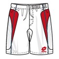 Lotto Short Epic weiss/flame Herren