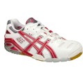 Asics Gel Sensei 3 weiss/rot Volleyballschuhe Damen (37+43,5)