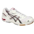 Asics Gel Tactic wei�/rose Volleyballschuhe Damen (Gr��e 43,5)