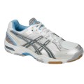 Asics Gel Task weiss/blau Volleyballschuhe Damen (Gr��e 40+43,5)