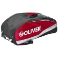 Oliver Concept Line Racketbag 6er rot oder schwarz
