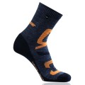 Rohner Trekkingsocke Hiking schwarz/orange Herren