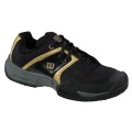 Wilson Trance Allcourt schwarz/gold Tennisschuhe Kinder