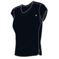 Wilson V-Neck Shirt 2010 schwarz Damen (Gr��e M)