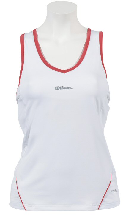 Wilson Tank weiss Damen (Größe M+L)