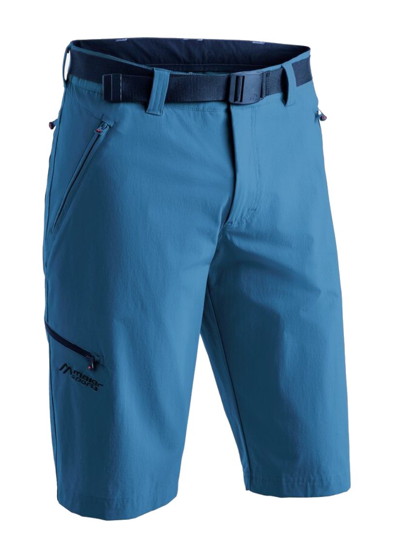 Bermuda Da Trekking Maier Sports Nil Per Uomo - Materiale Elastico MSTRETCH Pro 4, Impermeabile, Senza PFC, Con Tasca Con Cerniera
