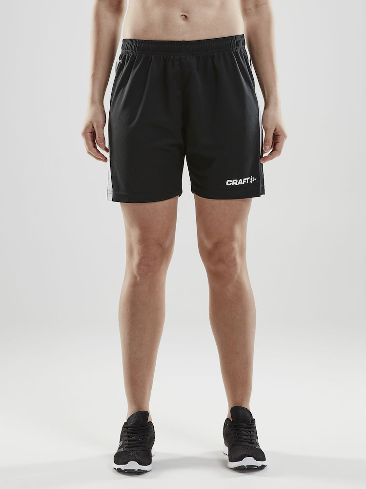Craft Sporthose Short Pro Control kurz schwarz/weiss Damen