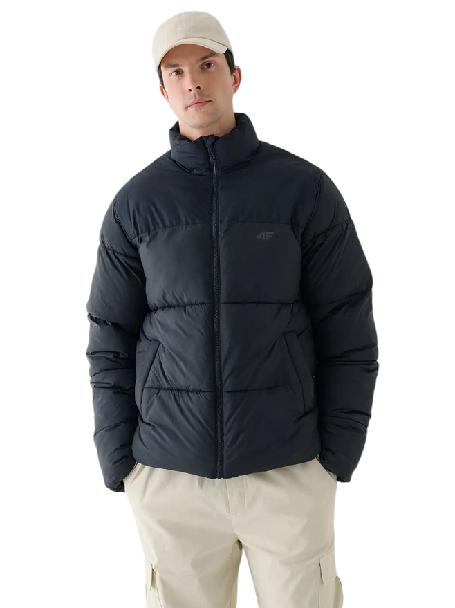 4F Winter-Steppjacke M485 Down Jacket (wärmend dank Daunenfüllung) schwarz Herren