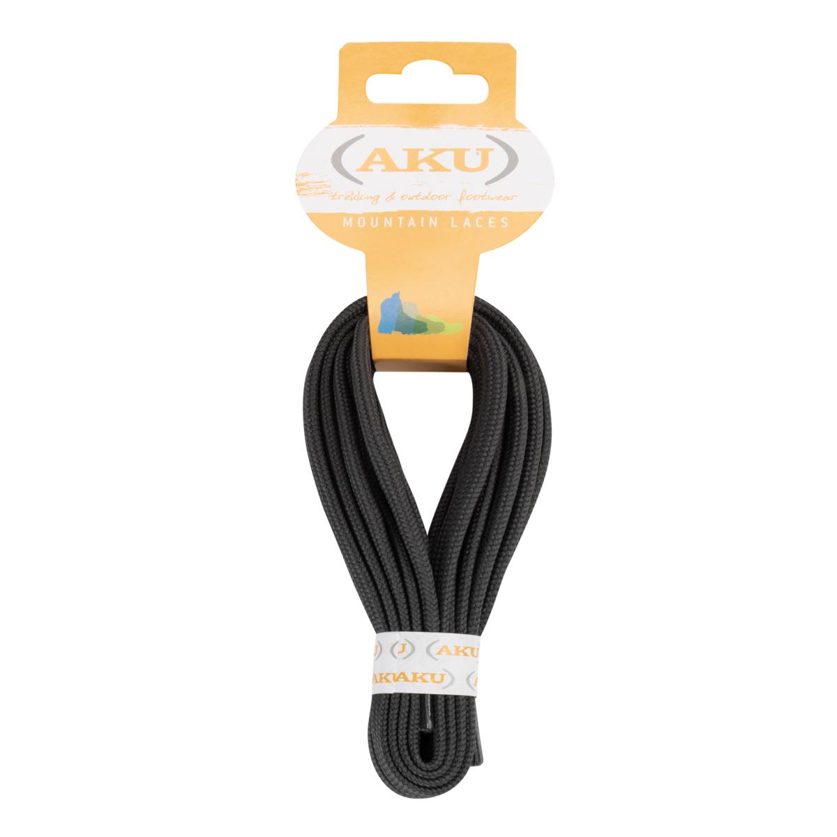 AKU Schnürsenkel Trek Flat grau 160cm