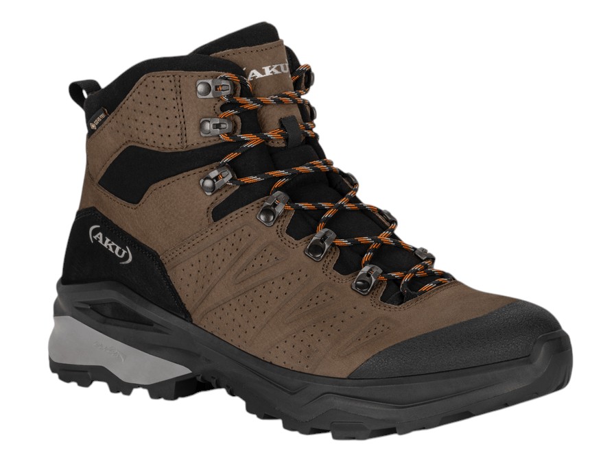 AKU Trekking-Wanderschuhe Adapta NBK GTX (Nubukleder, wasserdicht) braun Herren, Größe Euro (US): 42 (8,5)