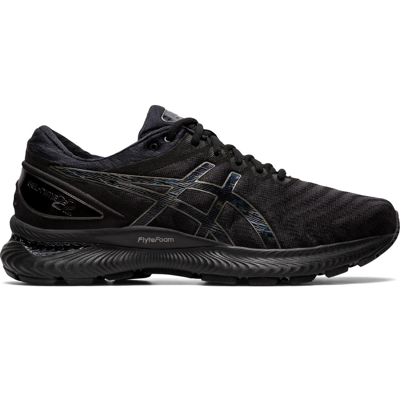 Asics Gel Nimbus 22 schwarz/schwarz Dämpfungs-Laufschuhe Herren online  bestellen
