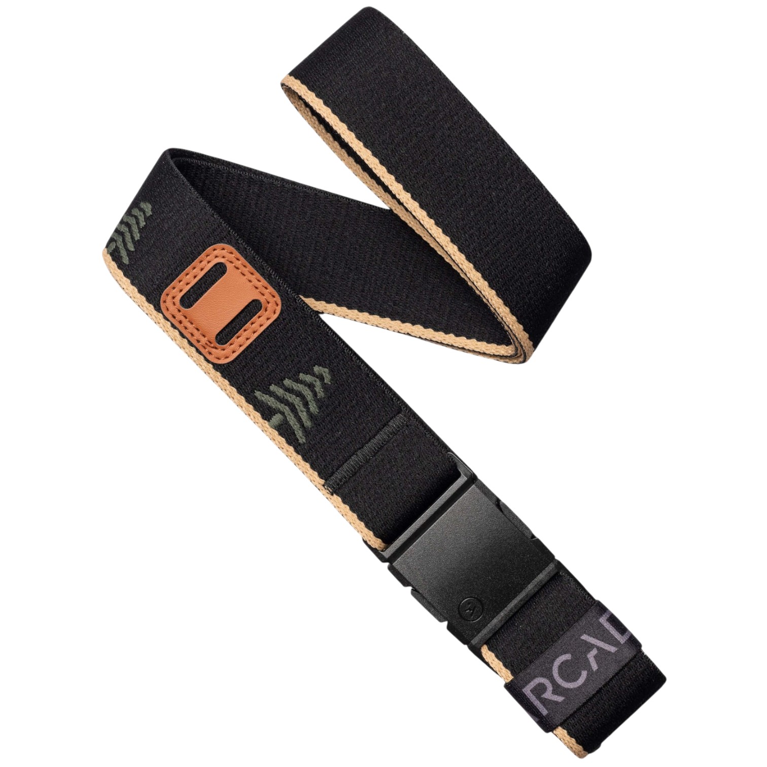 Arcade Gürtel (Belt) Blackwood Long (Einheitsgröße, bis zu 127 cm Taillenumfang) schwarz