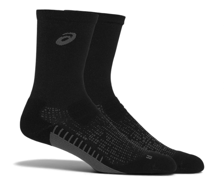 Asics Laufsocke Performance Run Crew schwarz/grau - 1 Paar, Größe: 43-46 Image