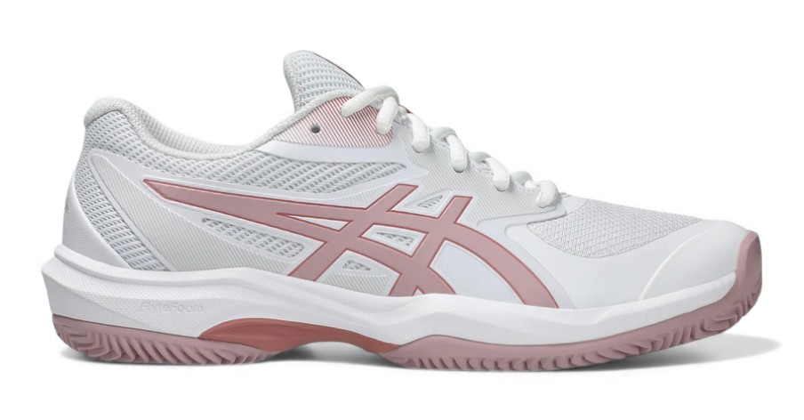 Asics Tennisschuhe Game FF Clay/Sandplatz weiss/rosa Damen, Größe Euro (US): 42 (10) Image