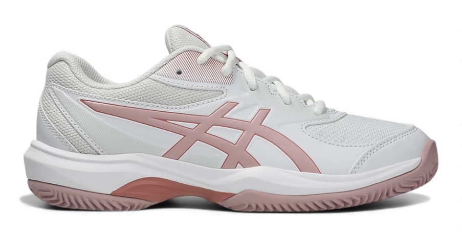 Asics Tennisschuhe Gel Game GS (Grundschule) Clay/Sandplatz wess/rosa Mädchen