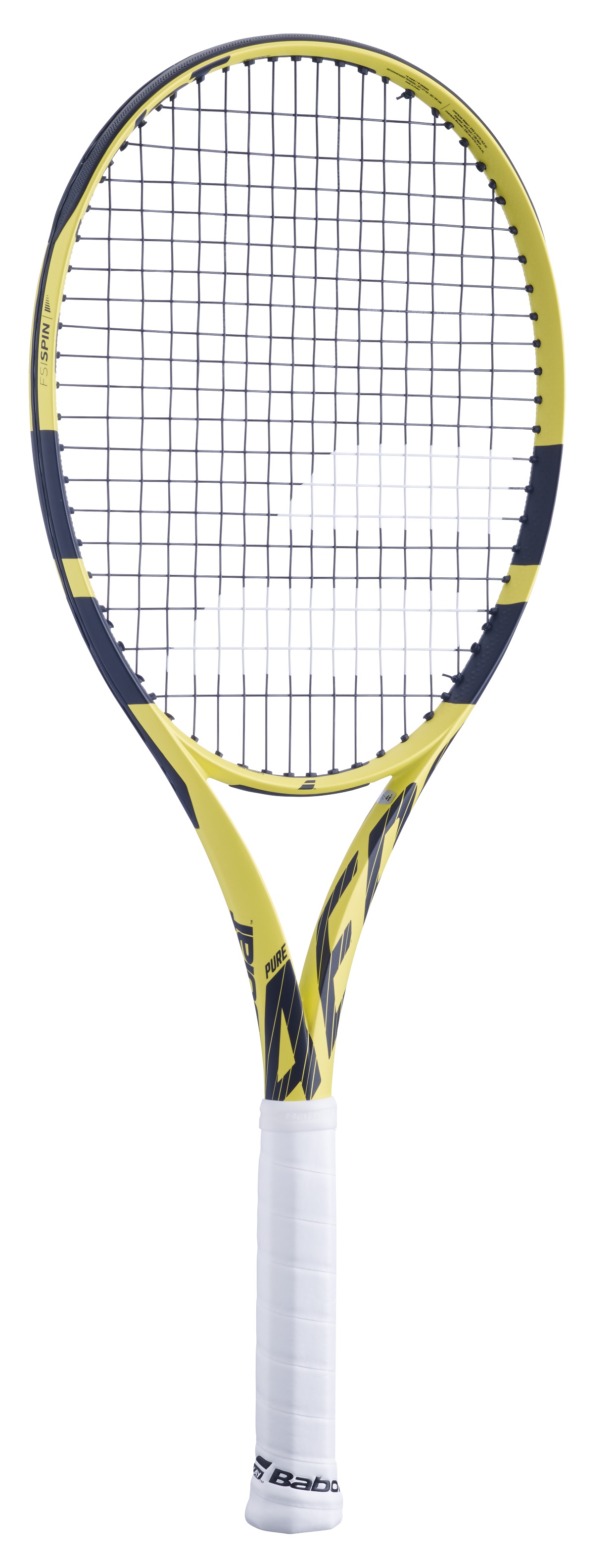 245g Tennisschläger Gelb besaitet ABA Babolat Pure Aero Super Lite 